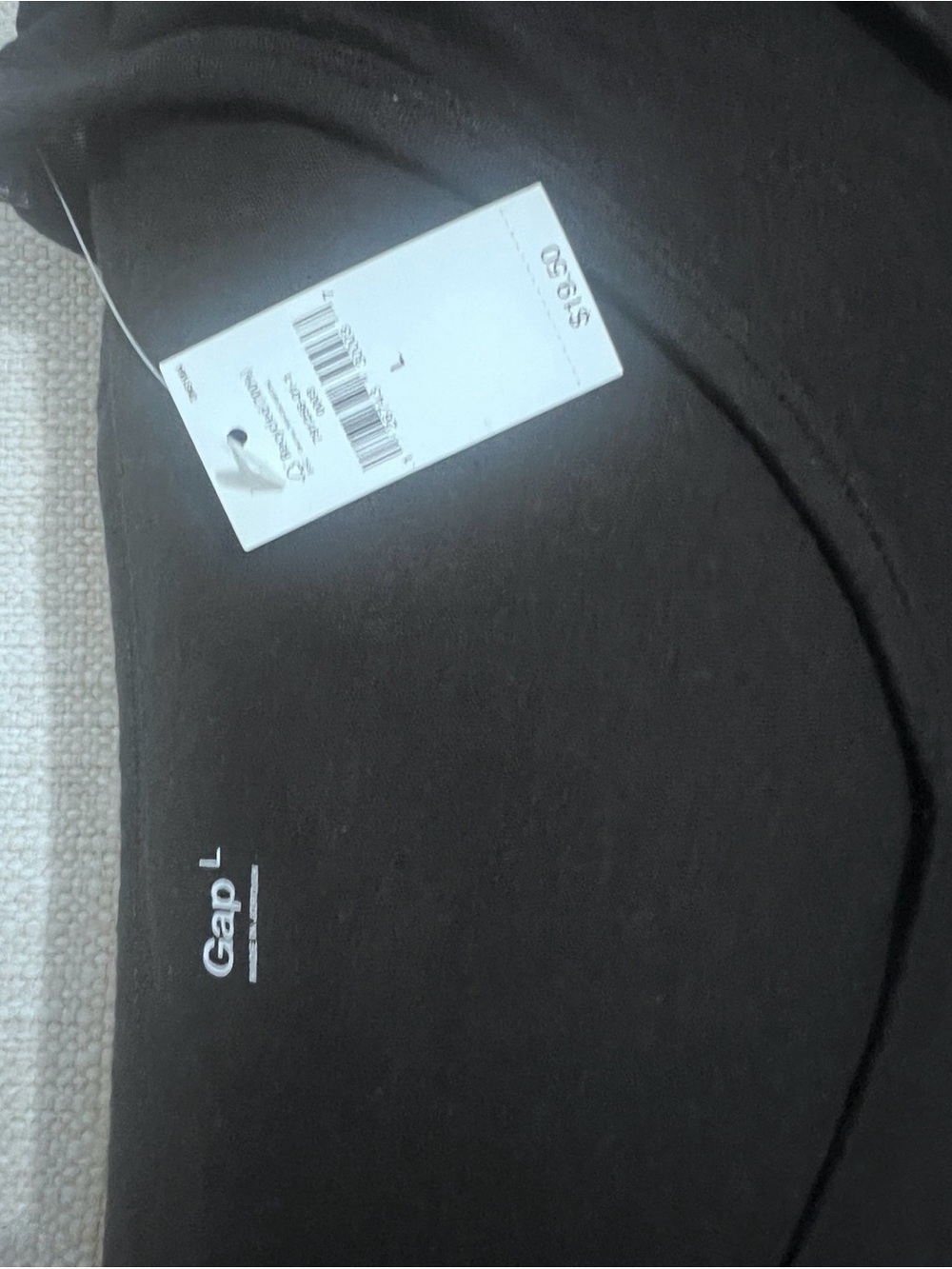 GAP Black Crewneck Tee